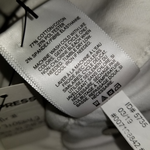 Express Super High Rise Ankle Sailor Pants 18L - Picture 10 of 10